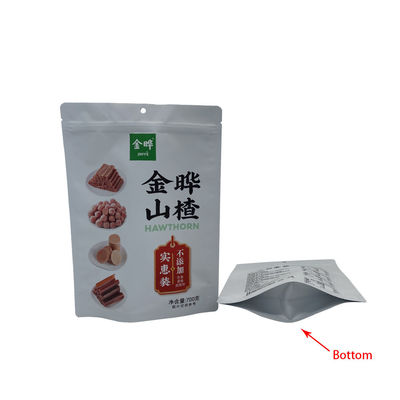 Cerradura superior Impreso a medida Matte Stand Up Bolso de papel de aluminio Bolsa Mylar para Lollipop