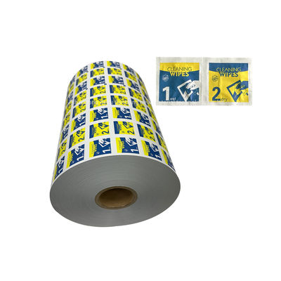 Papel laminado de papel de aluminio en relieve de color impreso e impermeable con revestimiento PE