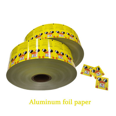 Papelería de papel de aluminio de color/serie de gel para impresión 0-9