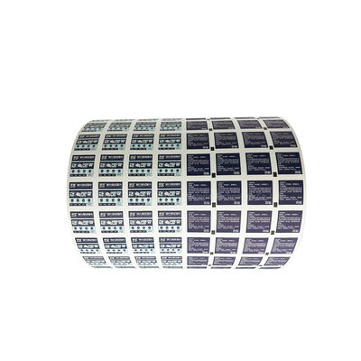 Papel y cartón Material de rollo laminado de aluminio para la impresión de logotipos flexográficos