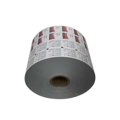 Pulpa de madera 75% Pad de alcohol Papel de aluminio PE Rollo de película para embalaje 30-1100mm ancho