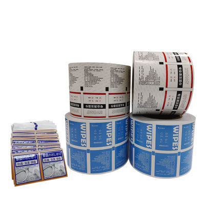 73G Rollo de papel de aluminio para instrumentos médicos Bolsita de pulpa de tipo mecánico