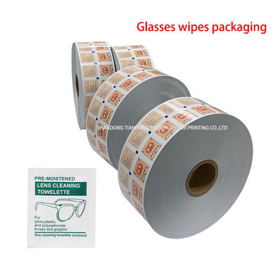 30-1100 mm de ancho Flexografía Impresa de grabado de papel de aluminio para bolsas de toallitas Bzk