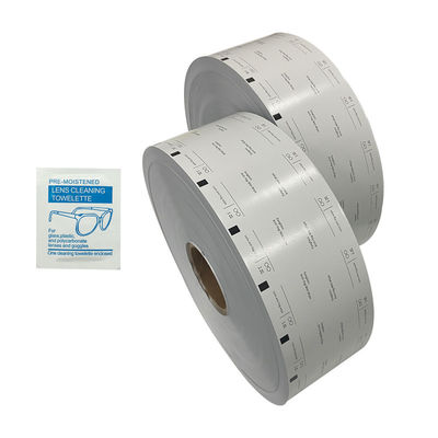 Impermeable 103G Cuatro capas laminadas de película de papel de aluminio para toallitas Bzk