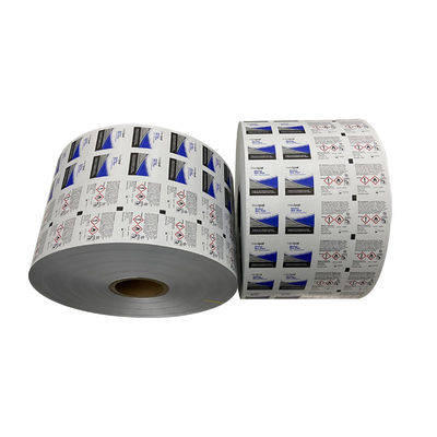Flexografía Impresión de chatarra de embalaje médico papel de aluminio rollo Material de stock 30-1100mm ancho
