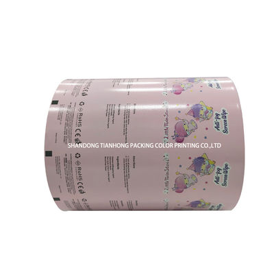 Impresión de logotipo por flexografía con película de papel de papel de papel de aluminio CPP OPP para PE LWC