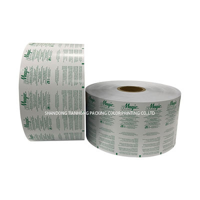Máquina de embalaje automático Material Flexografía Película de papel de aluminio impreso